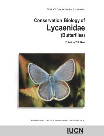 Conservation Biology of Lycaenidae (Butterflies) - IUCN