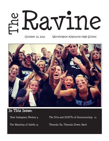 October Ravine Issue - Worthington City Schools