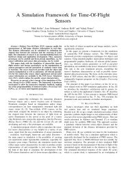 A Simulation Framework for Time-Of-Flight Sensors