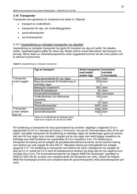 Bilaga C Miljökonsekvensbeskrivning - Vindkraft Norr