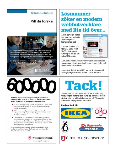 Ladda ner PDF-nummer - Lösnummer