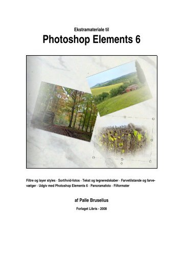 Ekstramateriale til Photoshop Elements 6 - Forlaget Libris