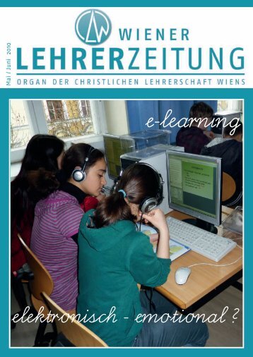 Wie die Zeit vergeht - CLW - Christliche Lehrerschaft Wiens