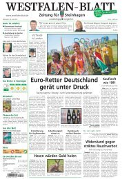 Steinhagen - Westfalen-Blatt : eZeitung - Ihre Lokalausgaben im ...