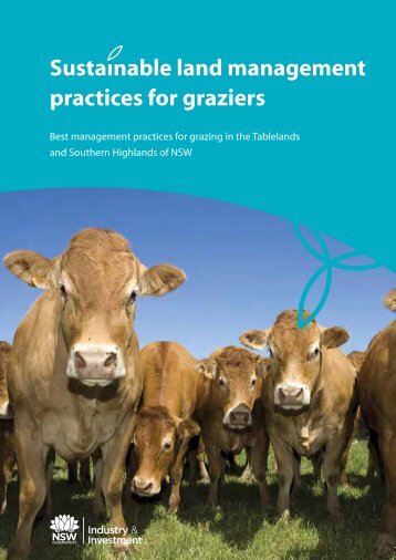 Sustainable land management practices for graziers - Sydney ...