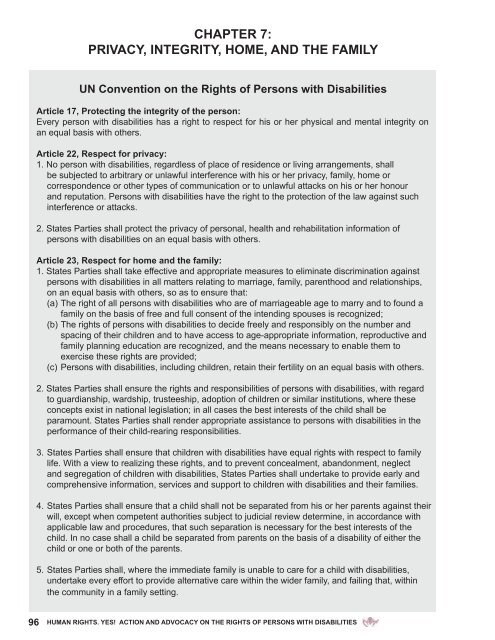 Full page photo print - Harvard Law School Project on Disability