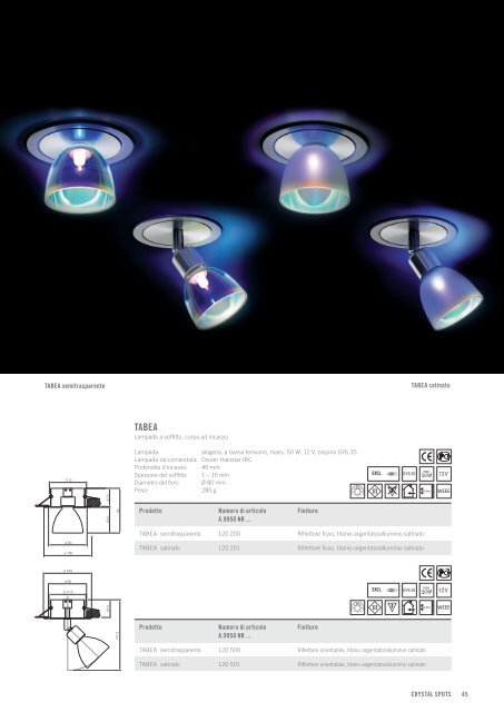 INNOVISIONS IN LIGHTING Lampade - Swarovski