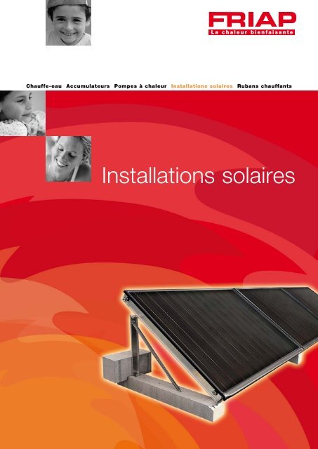 Installations solaires individuelles FRIAP - Friap AG