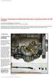 ESP: KSB und Spritzversteller dichten - Uwe Reimann Website