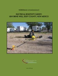 electrical resistivity survey - New Mexico - Energy, Minerals and ...