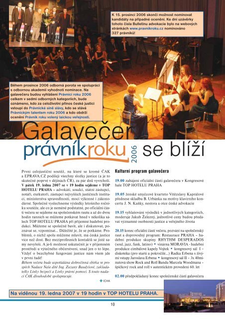 Bulletin advokacie - Česká advokátní komora