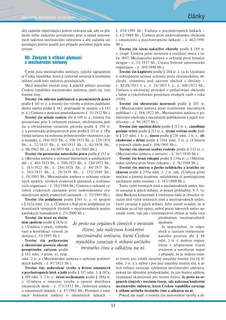 Bulletin advokacie - Česká advokátní komora