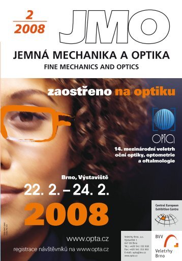 zaostÅ™eno na optiku - JemnÃ¡ mechanika a optika