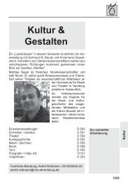 Kultur - VHS Ahrensburg