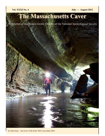The Massachusetts Caver - Boston Grotto