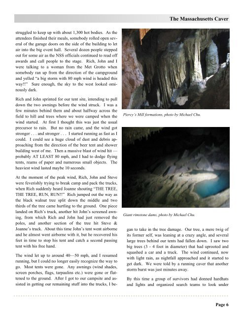 The Massachusetts Caver - Boston Grotto