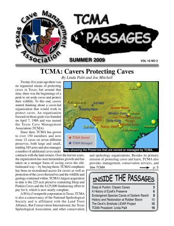 TCMA - Texas Cave Management Association