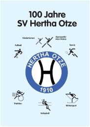 100 Jahre SV Hertha Otze