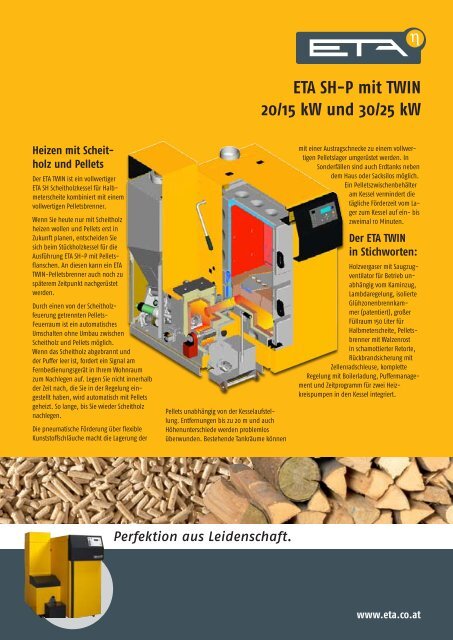 ETA SH-P mit TWIN 20/15 kW und 30/25 kW - Elementary Energy