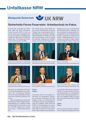 November 2011 - Unfallkasse NRW