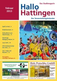 schwimmt oben - Hallo Hattingen