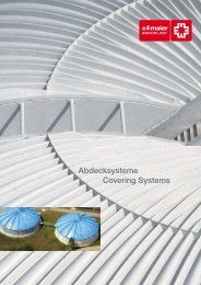 Abdecksysteme Covering Systems - CF Maier