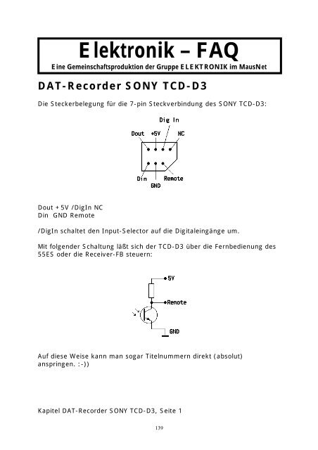 Elektronik FAQ V7.1 - HOME