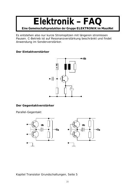 Elektronik FAQ V7.1 - HOME