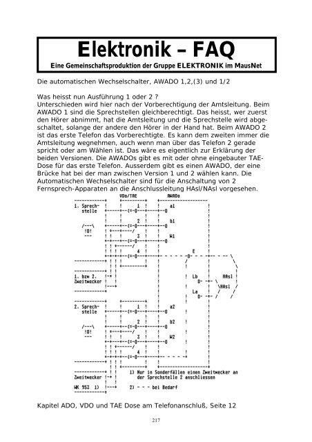 Elektronik FAQ V7.1 - HOME