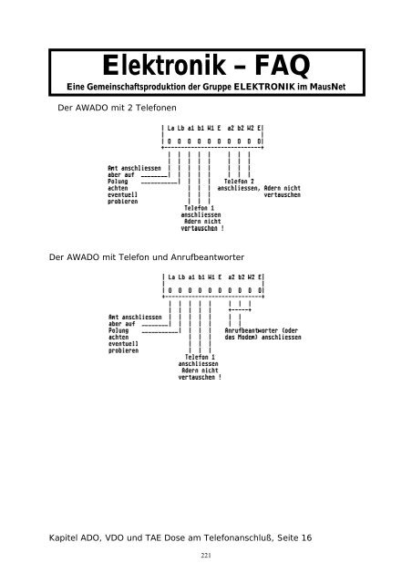 Elektronik FAQ V7.1 - HOME