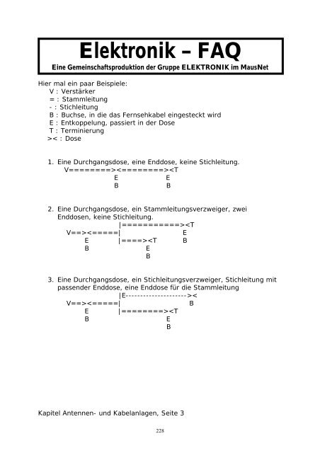 Elektronik FAQ V7.1 - HOME