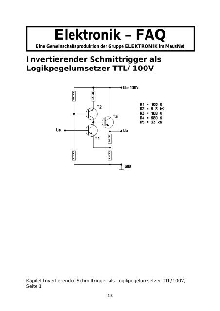 Elektronik FAQ V7.1 - HOME