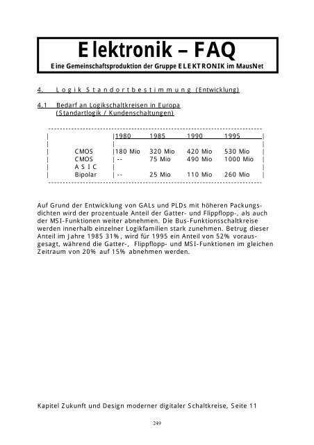 Elektronik FAQ V7.1 - HOME