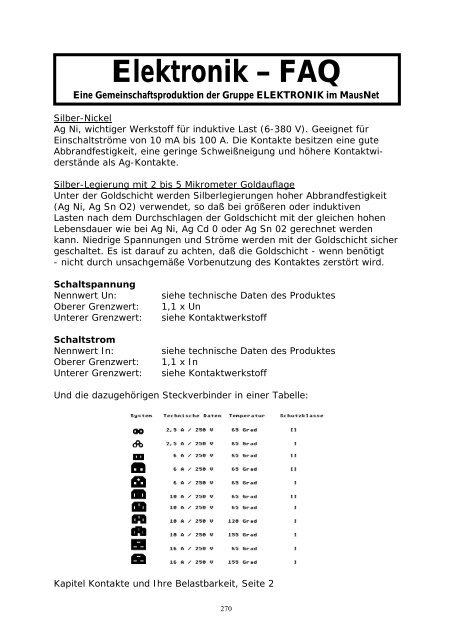 Elektronik FAQ V7.1 - HOME