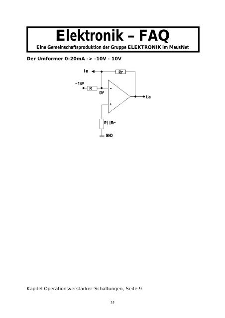 Elektronik FAQ V7.1 - HOME