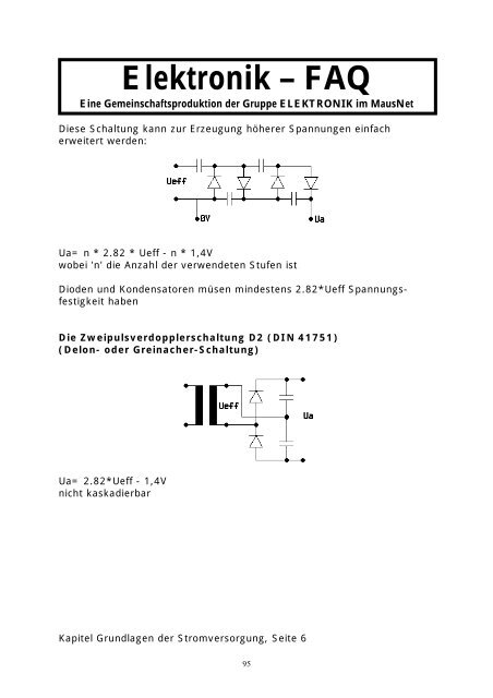 Elektronik FAQ V7.1 - HOME