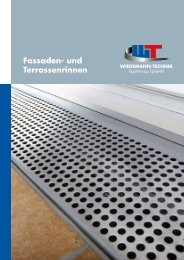 Broschüre Fassaden- und Terrassenrinnen (PDF Download)
