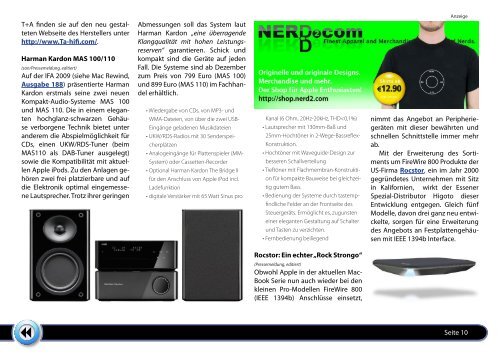 Mac Rewind - Issue 42/2009 (193) - MacTechNews.de - Mac Rewind