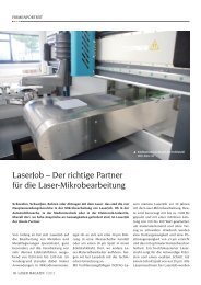 Januar 2012, Laser Magazin - LaserJob