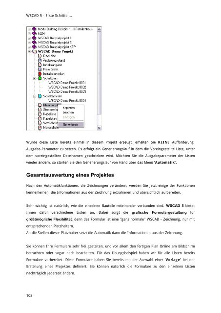 WSCAD 5 - Erste Schritte ...