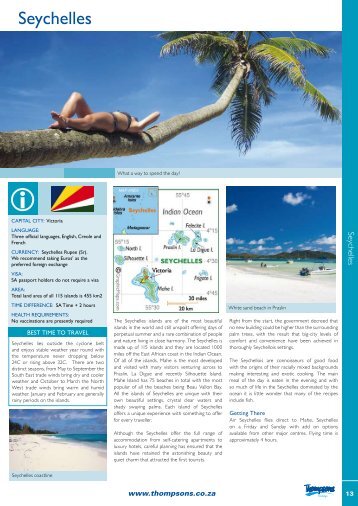 Seychelles - SAA Holidays