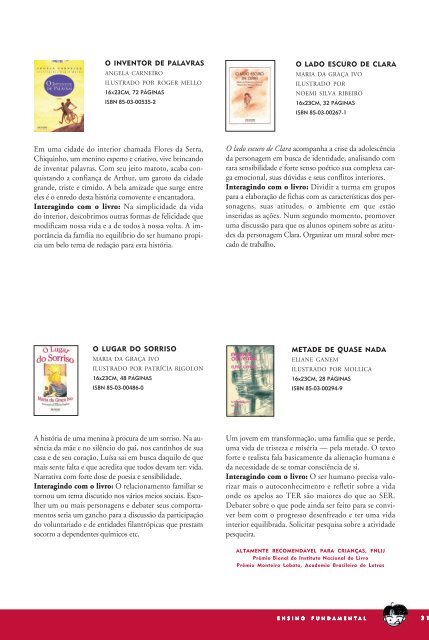 Catálogo Escolar - Livro Mercado