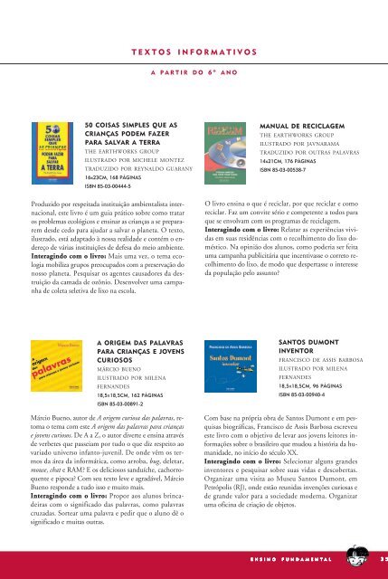 Catálogo Escolar - Livro Mercado