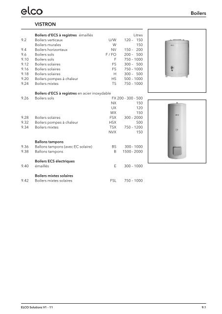 Boilers Elco