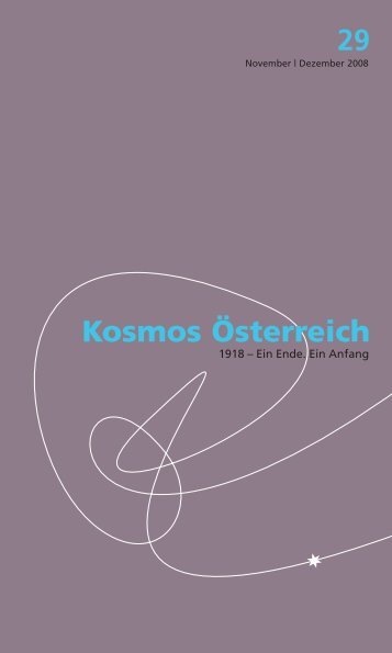 kosmos 29 pdf - Österreichisches Kulturforum Berlin