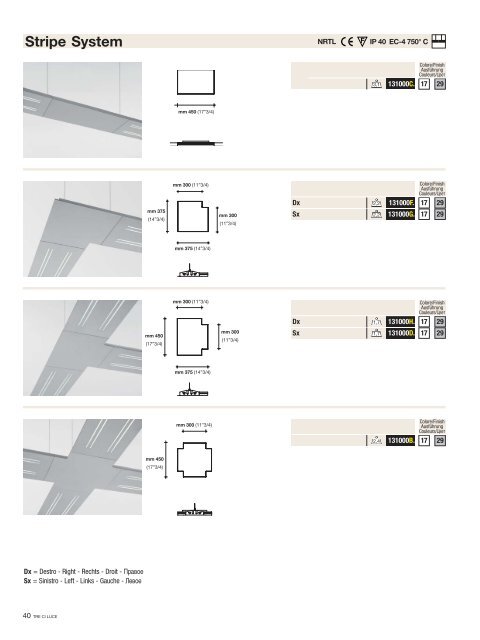 Stripe System - Halo Lighting