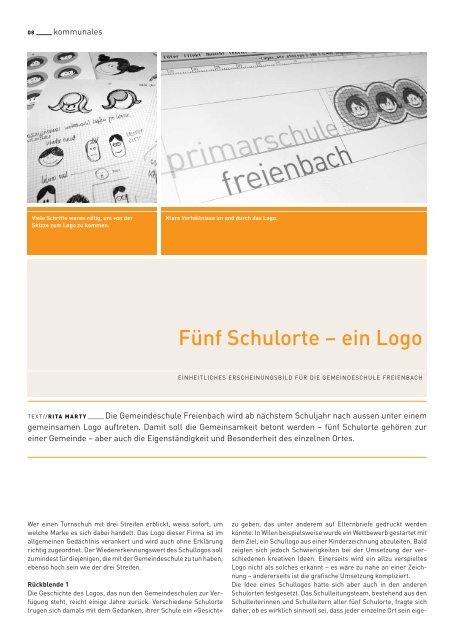 Ausgabe 1 2005 [PDF, 1.00 MB] - Gemeinde Freienbach