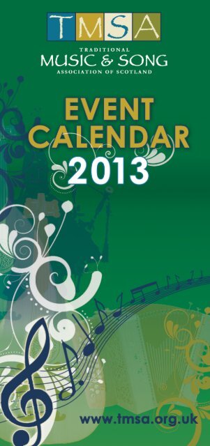 TMSA Event Calendar 2013 - Traditional Music and Song ...