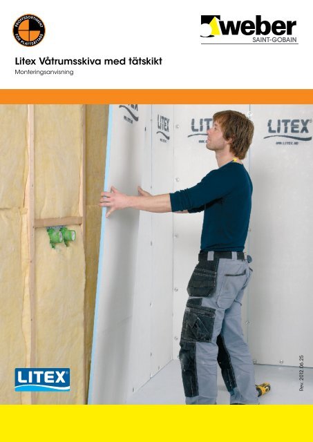 Litex® monteringsanvisning - Weber