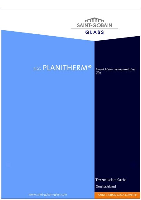 SGG PLANITHERM - Saint-Gobain Glass